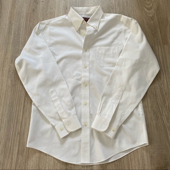 2 Brooks Brothers Boys Non-Iron Dress Shirt Sz 12 - Picture 2 of 12